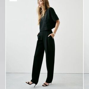 SPANX Black Straight Leg Pants